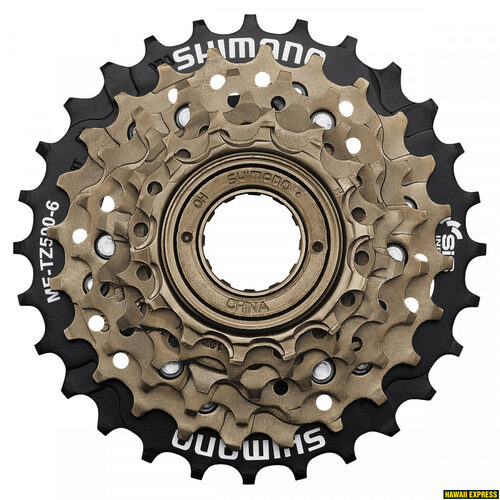 Bloc de Pinioane Shimano  PE FILET MF-TZ500-6 TOURNEY 6 VIT 14-28T