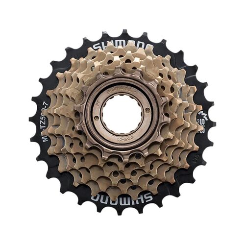 Bloc de Pinioane Shimano  PE FILET MF-TZ500-7 TOURNEY 14-28T 7 VIT