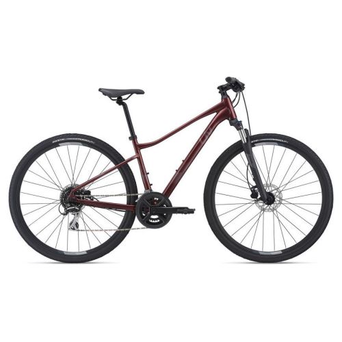 Bicicleta Trekking LIV GIANT Rove 3 DD Disc Red Wine 2021