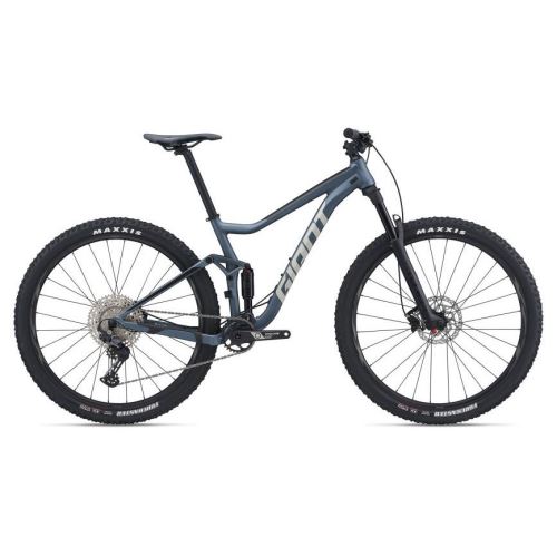 Bicicleta MTB GIANT Stance 2 29'' Blue Ashes 2021 + Casca Giant Roost MIPS Cadou