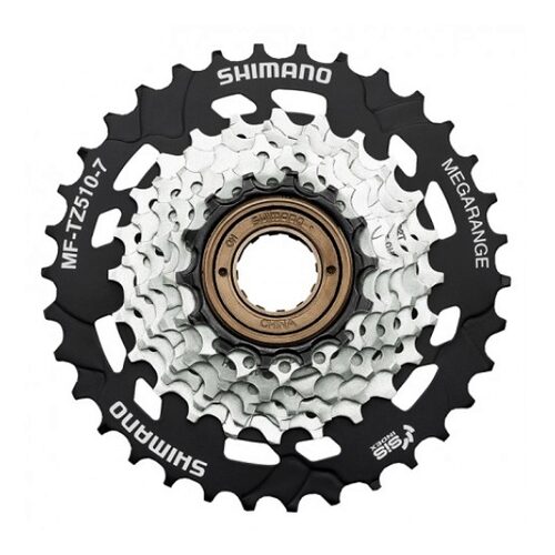 Bloc de Pinioane Shimano  PE FILET MF-TZ510-7 TOURNEY 14-34T 7 VIT