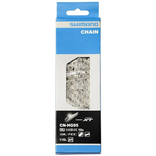 Lant Shimano CN-HG95 SUPER NARROW 10 VIT MTB 138 ZLE