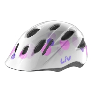 Casca Liv Giant Musa Gloss Blue / Bubble White 50-55cm