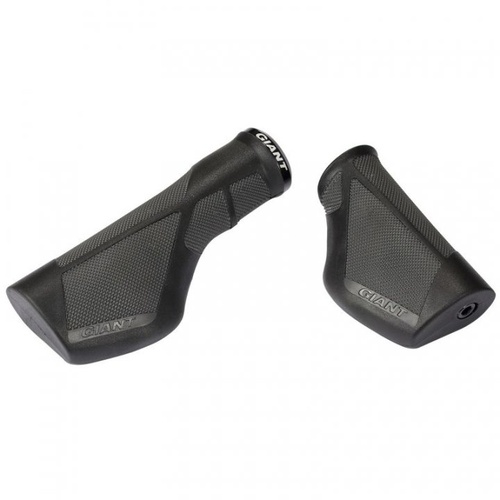 Mansoane Giant ERGO Max Lock-on Twist Grip Black/Grey