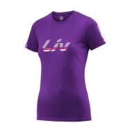 Tricou LIV Signature Cotton T-Shirt, mov