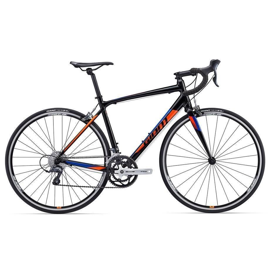 BICICLETA GIANT CONTEND 3 2017 BLACK / ORANGE L - Giant Bicycles