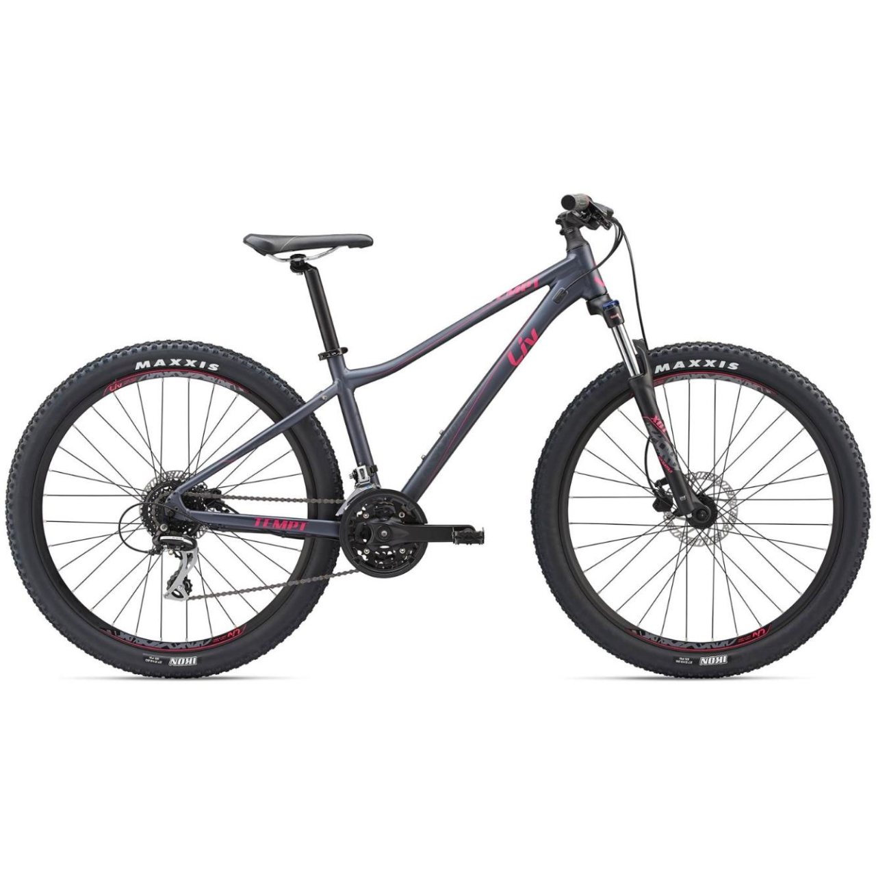 Bicicleta MTB LIV GIANT Tempt 3 27.5'' Charcoal - S - Giant Bicicleta MTB LIV GIANT Tempt 3 27.5'' Charcoal - S - Giant