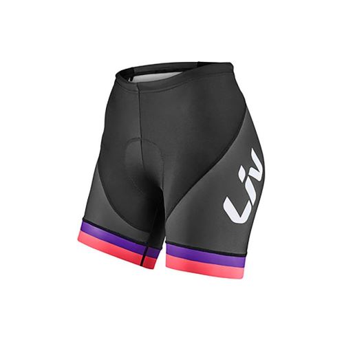 Pantaloni LIV GIANT Race Day Tri Shorts, Black/Fuchsia/Purple