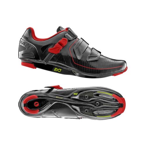 Pantofi Giant Pulse Competition, Negru/Rosu
