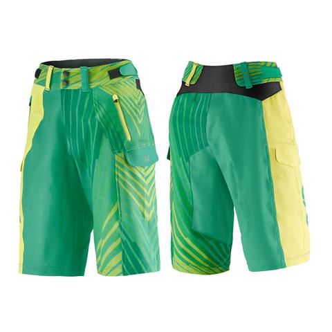 Pantaloni Giant Liv Tangle Baggy Shorts Green / Yellow