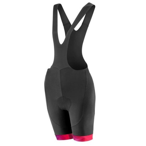 Pantaloni Giant Liv Signature Bib Shorts Black / Fuchsia Purple